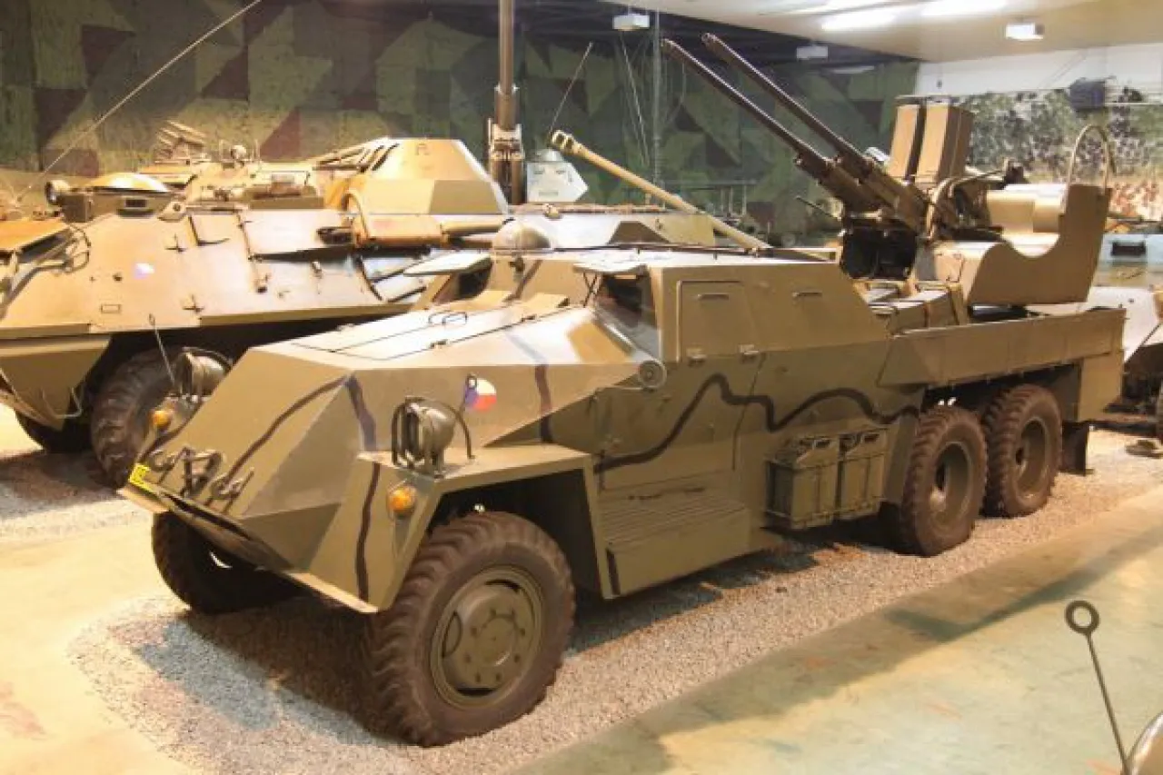 Protilietadlový dvojkanón Praga V3S PLDvK vz.5359